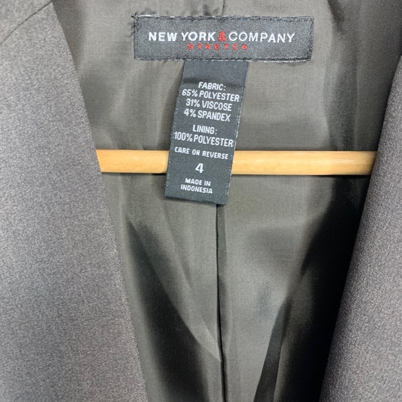 New York & Co Grey Blazer - Picture 3 of 5